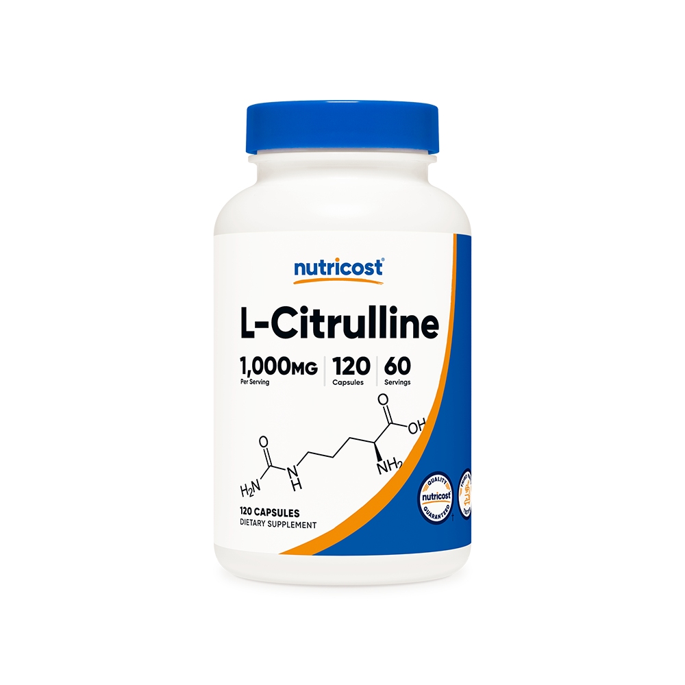 L-Цитрулин 500 mg х 120 капсули Nutricost