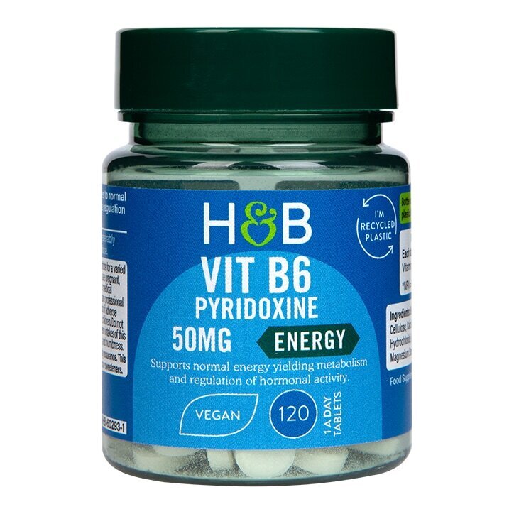 Витамин Б6 (Vitamin B6 Pyridoxine) 50мг 120 таблетки