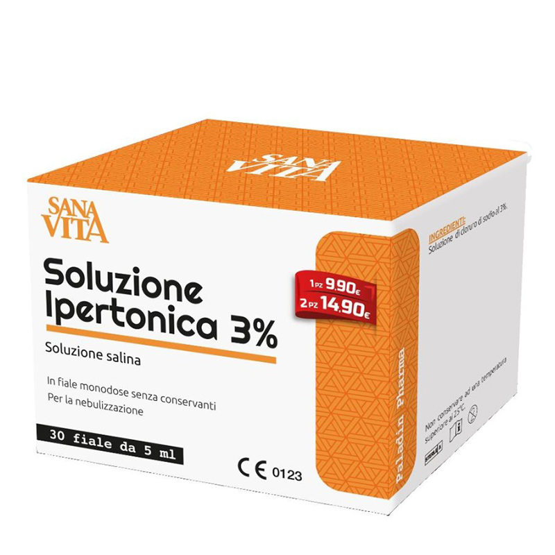 Хипертоничен разтвор, 30 ампули x 5 ml Paladin Pharma