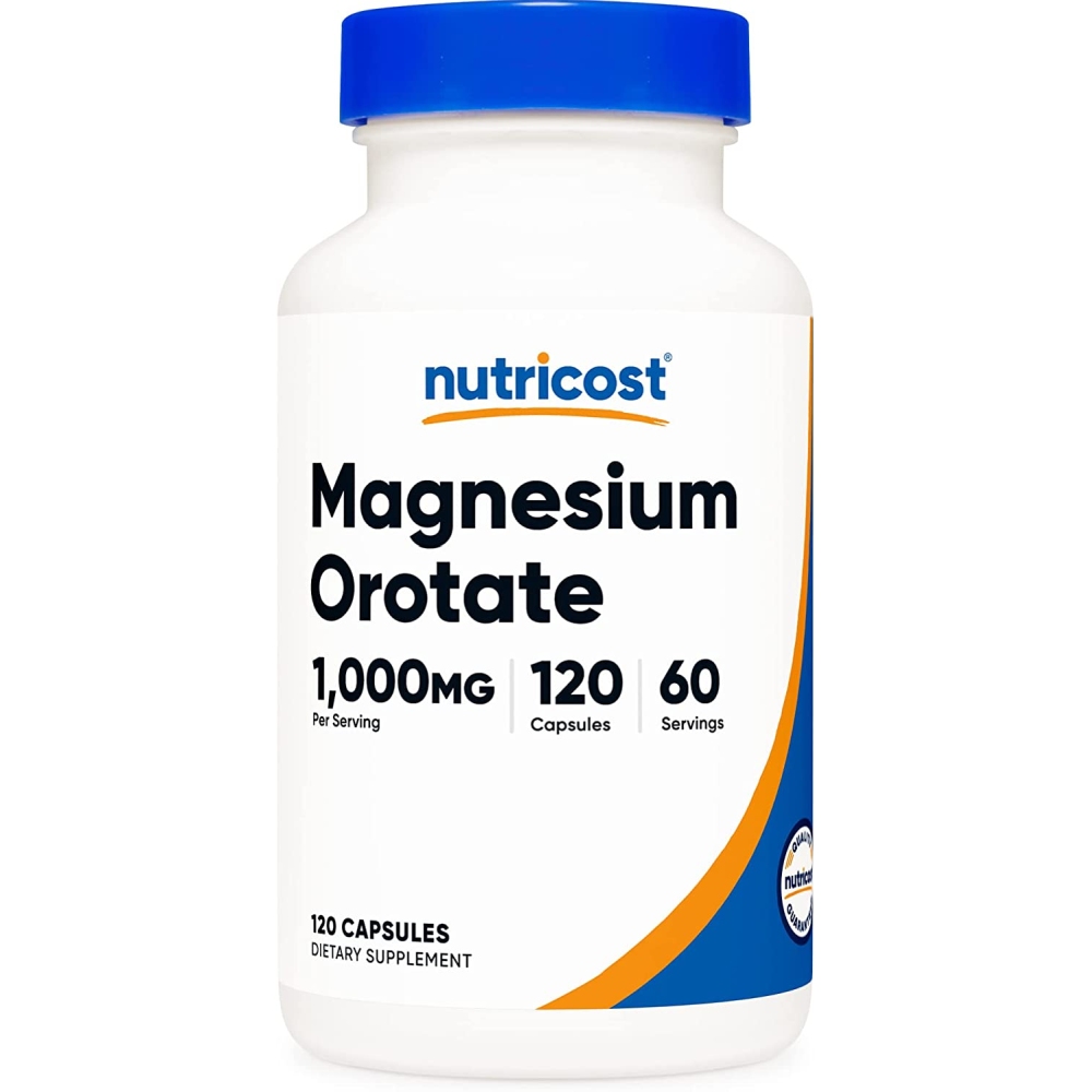 Магнезий (оротат) х 120 капсули Nutricost