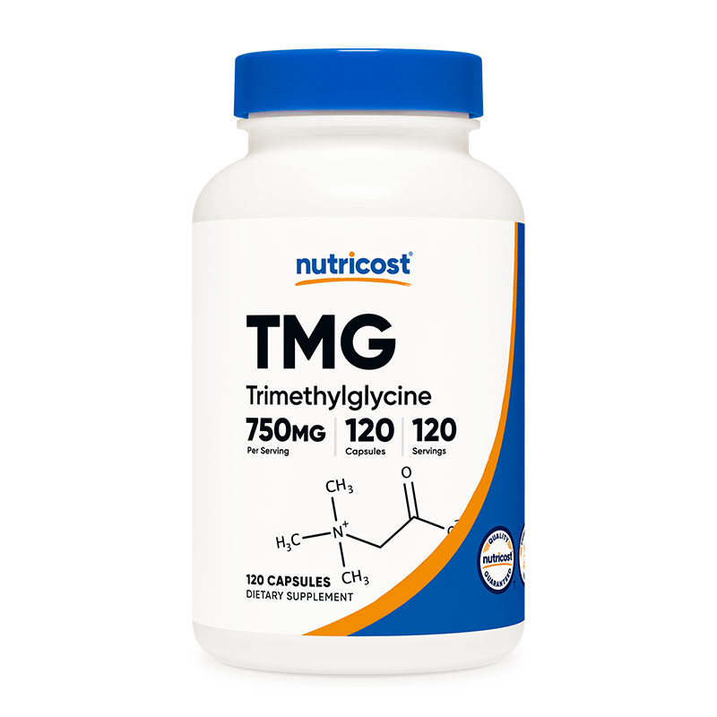 TMG / Триметилглицин 750 mg х 120 капсули Nutricost