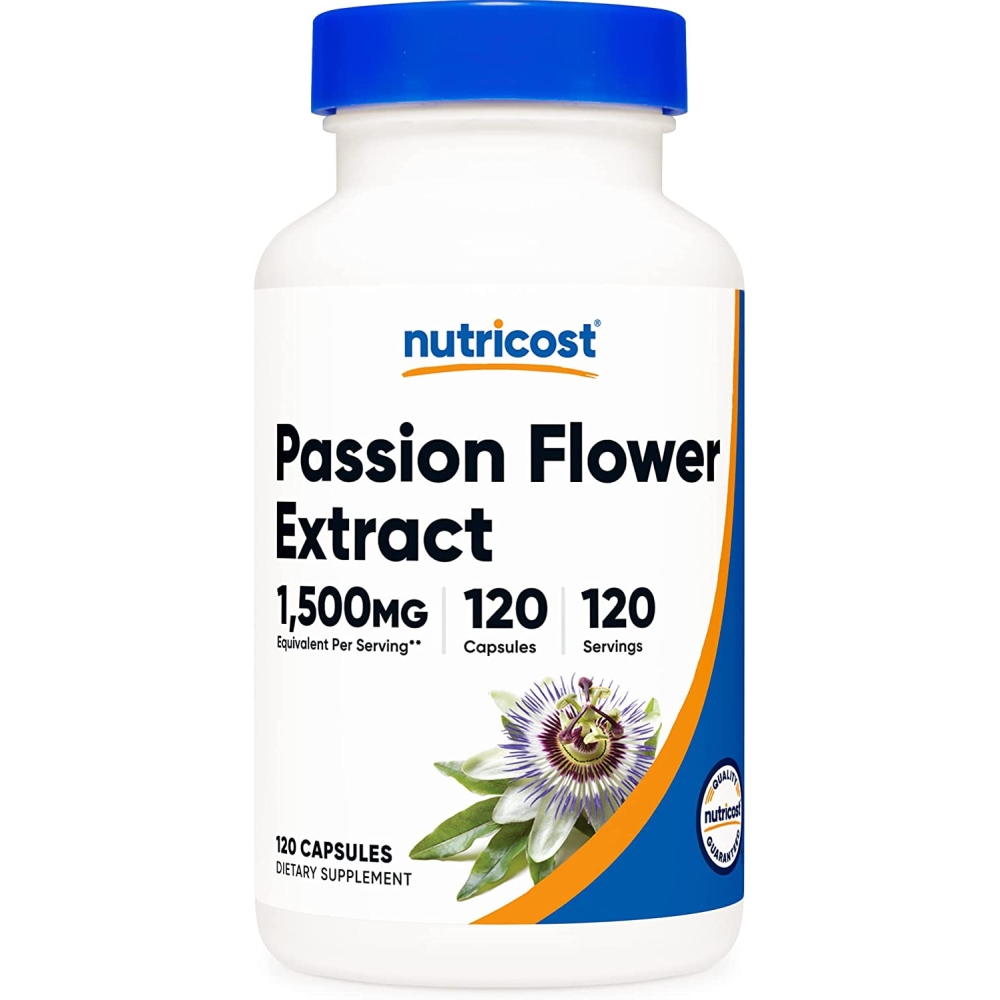 Пасифлора 375 mg x 120 капсули Nutricost