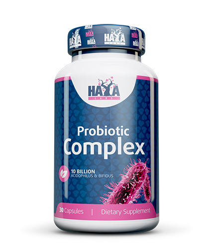 HAYA LABS 10 BILLION ACIDOPHILUS & BIFIDUS PROBIOTIC COMPLEX пробиотичен комплекс x 30 caps