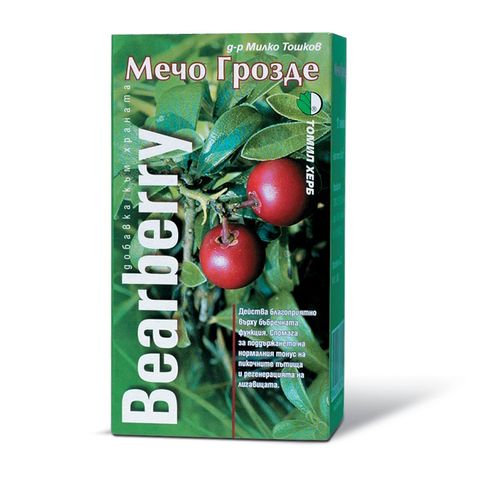 Мечо грозде при възпаление на бъбреците и цистит х120 таблетки Томил Херб