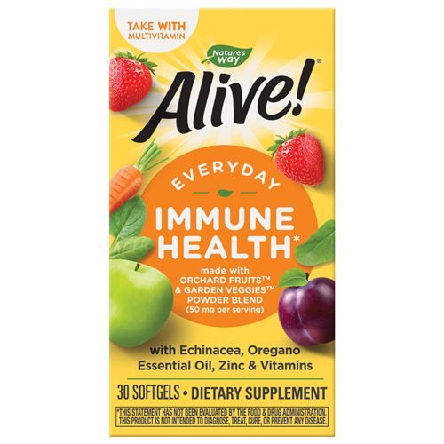 Nature's Way Alive Immune Health Алайв за имунитет 30 софтгел капсули
