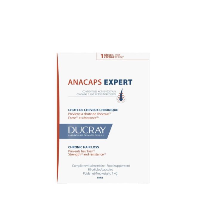Ducray ANACAPS REACTIV/АНАКАПС РЕАКТИВ Хранителна добавка за коса и нокти 30тб