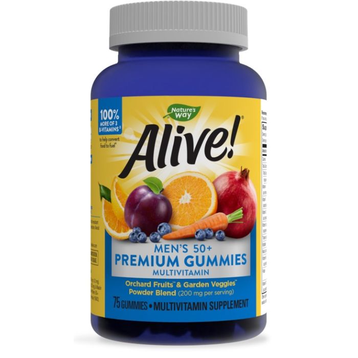 Nature's Way Alive Men's Алайв витамини за мъже х75 желирани таблетки
