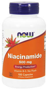 NIACINAMIDE 500 МГ - 100 КАПСУЛИ 0478