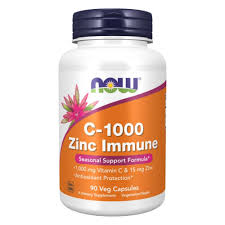 VITAMIN C-1000 ZINC IMMUNE - 90 КАПСУЛИ 0694