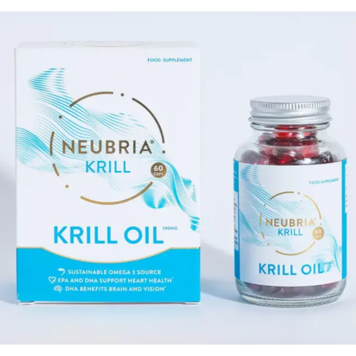 NEUBRIA KRILL OIL - КРИЛ ОМЕГА 3 - 590 МГ - 60 МЕКИ КАПСУЛИ
