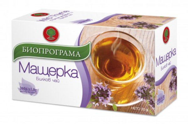 Чай Мащерка филтър 20 броя Биопрограма