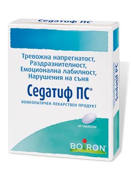 Седатиф ПС, Sedatif PC 300 mg 40 таблетки