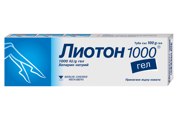 Лиотон 1000 гел 100 гр Берлин хеми