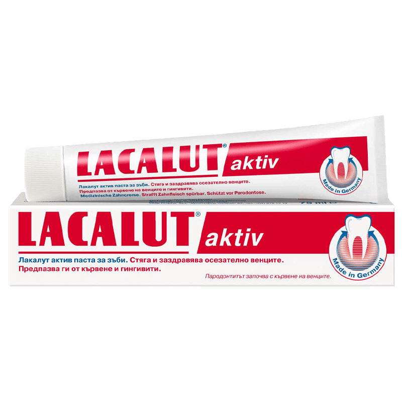 Lacalut Aktiv паста за зъби  75 мл