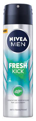 NIVEA MEN FRESH KICK Део спрей мъжки, 150 мл.
