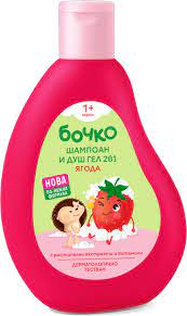 Детски шампоан и душ гел 2в1 Ягода детски , 250 ml