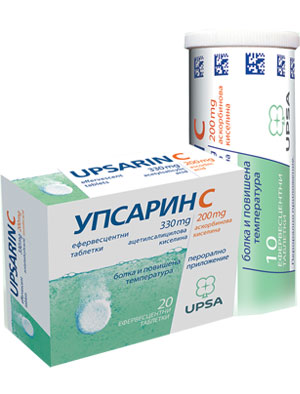 Упсарин С, Upsarin C eff.tabl. x20 UPSA