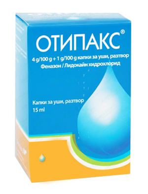 Отипакс капки за уши 15ml otipax Biocodex