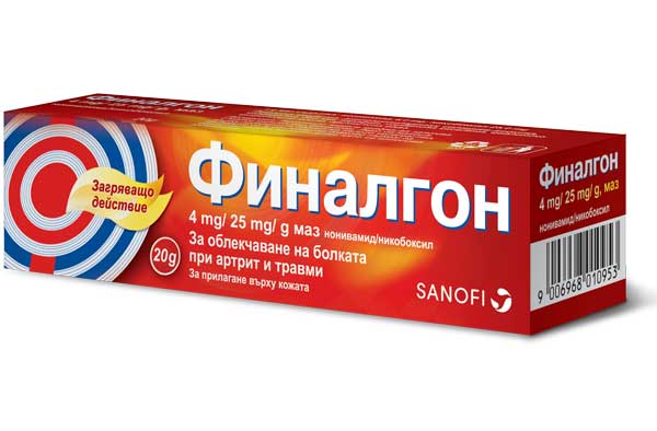 Финалгон маз, Finalgon ungvent 20 гр