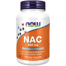 N-Acetyl Cysteine 600 мг - 250 Капсули NF