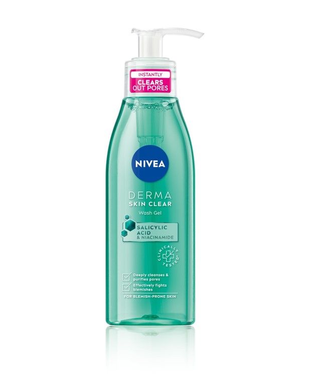 Nivea Derma Skin Clear Скраб за лице 150 мл