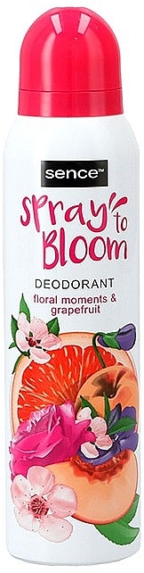 Sence Deo Spray Floral Moments & Grapefruit 150мл. п/в изпотяване