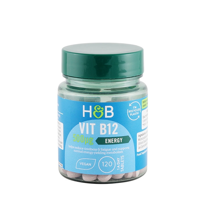 ВИТАМИН B12 таблетки 500 мкг * 120 HOLLAND & BARRETT